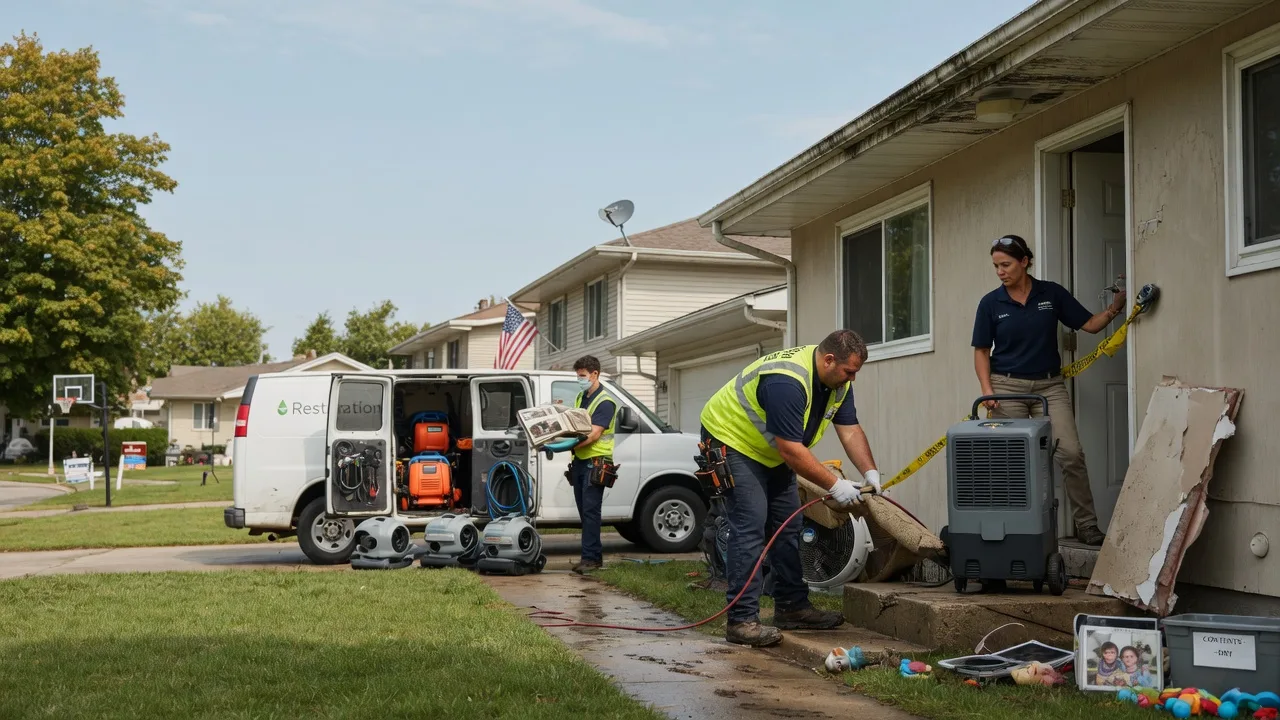 Water Damage Restoration in Merritt, NC near me